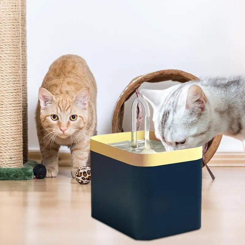 Pet Fountain Automatic Cat Water Dispenser 1.5L Drinking Water Dispenser Cat Water Bowl Pet Water Fountain With Filter For pets