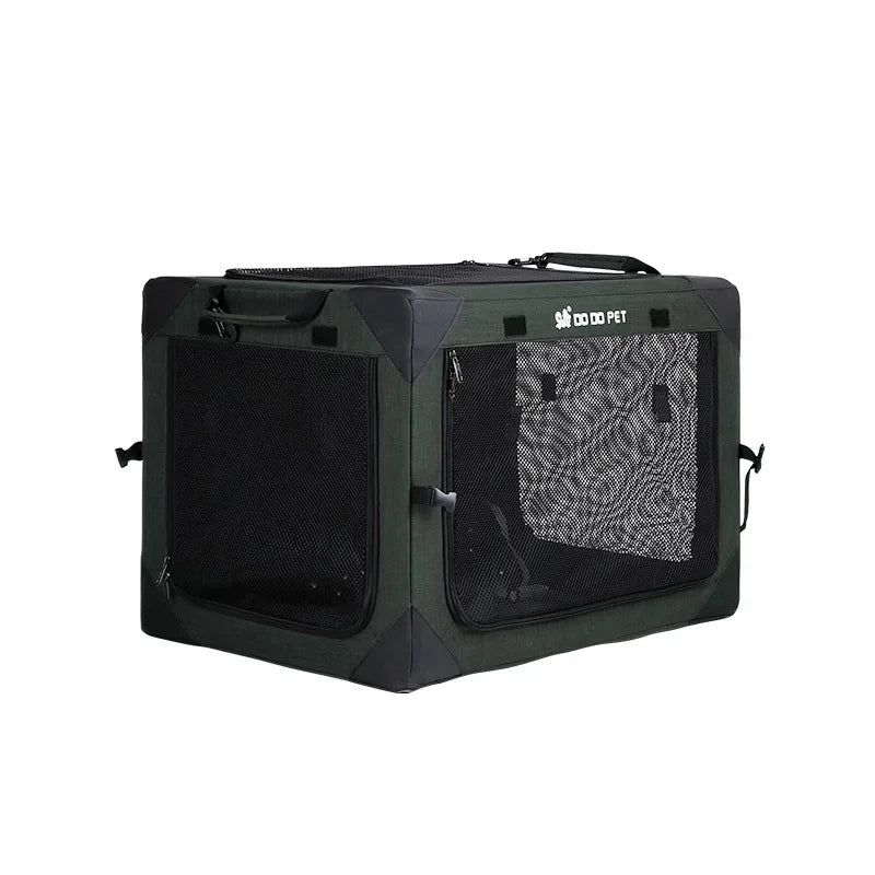 Car kennel dog cage four seasons universal dog house summer pet out cat cage portable folding dog tent summer