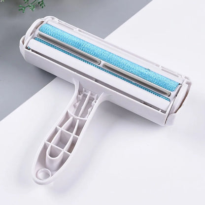 Pet Hair Remover Cat Dog Hair Cleaner Stripped Carpet Hair Sticky Roller Lint Sticking Brush Pets Hair Cleanning Tools Device