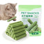 Cat Grass Teething Stick Cat Grass Sticks Pet Snacks Natural Grass Molar Rod Cat Chew Stick Teeth Cleaner Teeth Caring