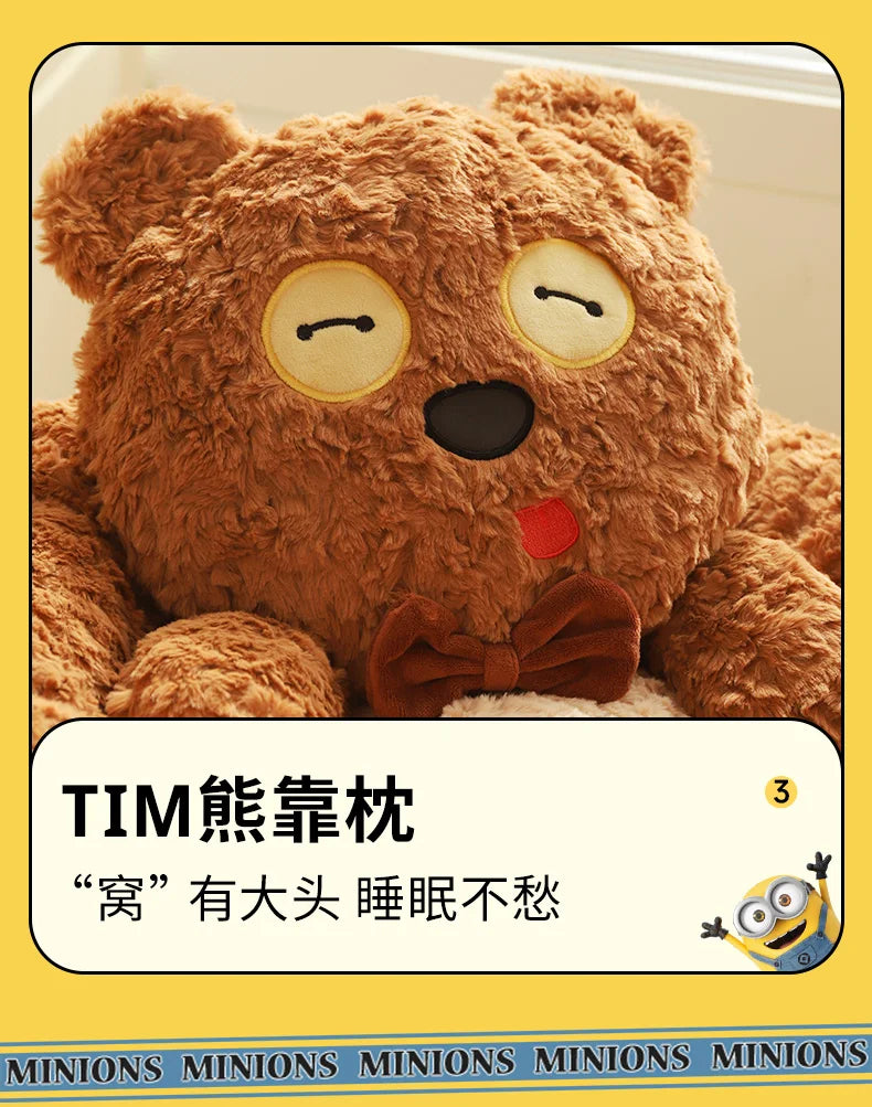 Minions joint series TIM bear pet litter cat litter winter warm kennel small dog teddy pet supplies