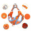 Step-in Dog Harness Small Dog Harness and Leash Set Adjustable Reflective Pet Dog Vest Soft Harness for Puppy Small Medium Breed