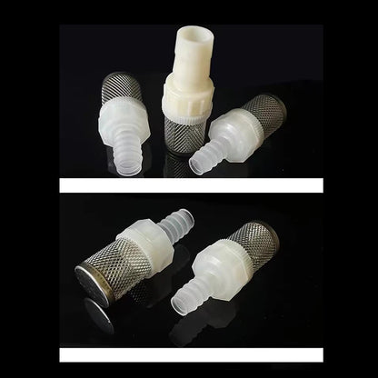 Stainless Steel Aquarium Filter Inlet Sleeve Mesh Shrimp Nets Special Shrimp Cylinder Filter Inflow Inlet Protect cessories New
