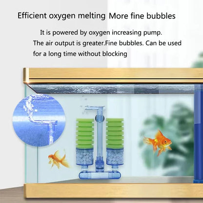 Aquarium Filter for Aquarium Fish Tank Air Pump Skimmer Biochemical Sponge Filter Aquarium Bio Filter Filtro Aquario Highquality