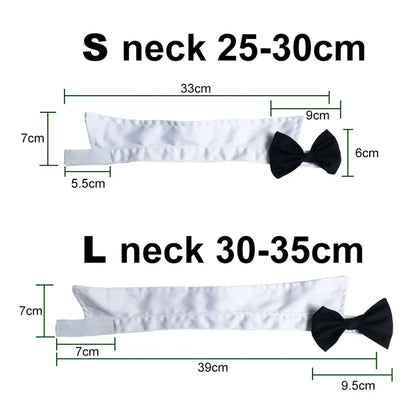 Pet Dog Cat Adjustable Bow Tie Collar Puppy Necktie Bowknot Bowtie Pet Cat Holiday Wedding Decoration Accessories for Small Dogs