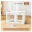 UXPET excellent small pie, transparent dog fence acrylic kennel pet indoor fence rabbit small dog cage