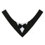 Pet Bow Tie Dog Collar Tuxedo Bandana Adjustable Formal Puppy Triangular Neck Wear for Wedding Birthday Dress-up Cosplay Party