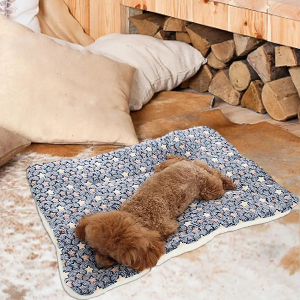 Cat Blanket Pet Calming Blanket Cozy Cat Blanket Pet Sleeping Mat Washable and Soft Cat Calming Blanket Pet Supplies