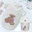 2023 New Spring Summer Pet Clothes Bear Pattern Sweater And Comfortable Puppy Clothes Teddy  Hiromi For Small And Mid Sizes Dogs