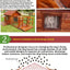 Outdoor Waterproof Solid Wood Kennel Medium and Large Dog Golden Retriever Kennel House Rainproof Outdoor Four Seasons