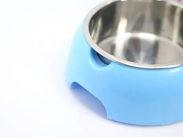 Dual Port Dog Automatic Water Dispenser Feeder Utensils Bowl Cat Drinking Fountain Food Dish Pet Bowl Raised Stand Dish Bowls