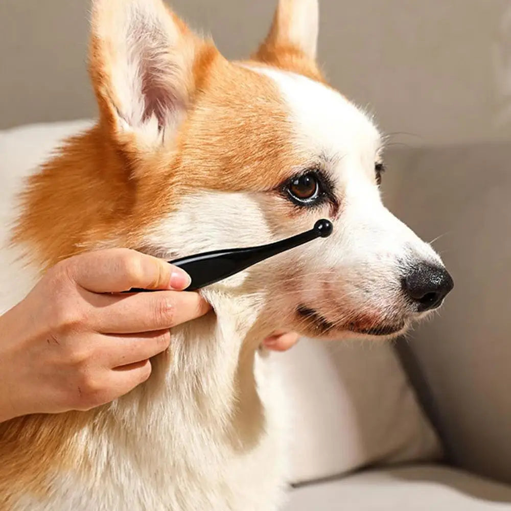Dog Eye Comb Effective Tear Stain Comb Removes Tear Stains Eye-poop Comb Pet Eye Cleaning Brush Pet Clean Supplies Tool