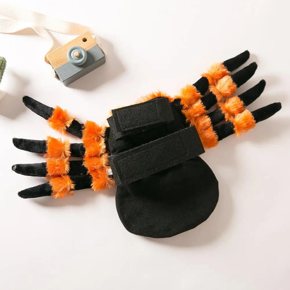 Pet Spider Costume Fun Cosplay Outfits Dress up  Pet Supplies for Halloween Dressing Spider Decor Spooky Halloween Parties