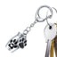 Pets Urn Keychain Paw Print Keyring Cremation Ashes Pendant Cat Cremation Jewelry Pendant Dog Paw Print Keepsake for Cats Dogs
