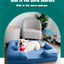 Denim Pet Sofa Kennel Removable Pet Kennel Cat Bed Cat Nest Summer Cool