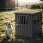 High Quality Factory Price Outdoor Waterproof Plastic Dog Kennel for Dogs Plastic Pet Large House