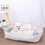 Dog Beds for Small Dogs Plaid Bed Pet Supplies Accessory Sofa Cushions Big Large Puppy Accessories Blanket Cats Baskets Pets Mat