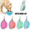 Foldable Silicone Dog Food Water Basin with Bowl Lips for Pets Outdoor Travel,Portable with Hooks for Pet Supplies, Feeding Bowl