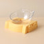 Pet Cat Food Bowl Automatic Feeder All-in-One Splice Dog Cat Food Bowl and Drinking Fountain Drinking Raised Standing Dish Bowl