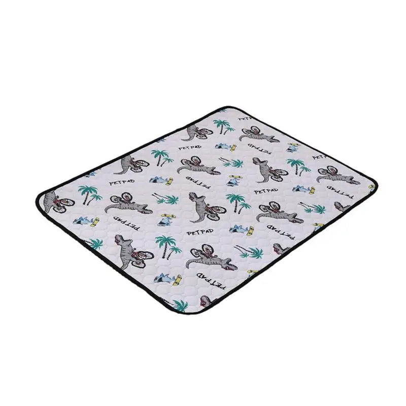 Dog Pee Mat Super Absorbent Pet Mat Blanket Pet Cat Training Pads Reuse Dog Potty Pads Anti-Slip Bottom Dogs Potty Training Mat