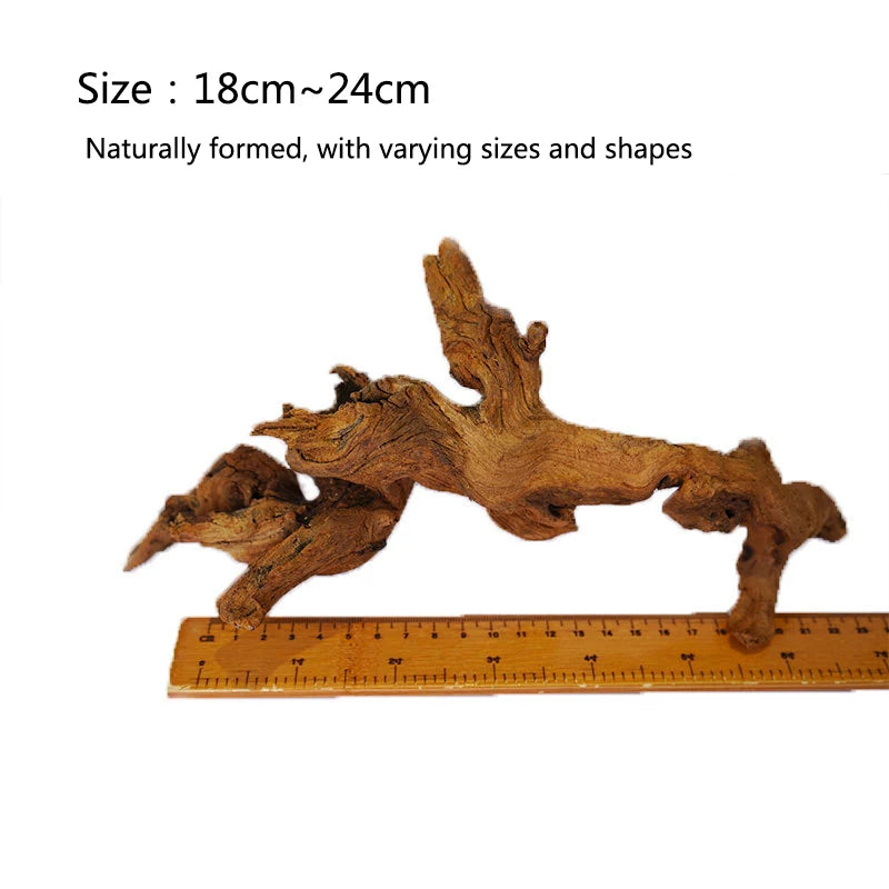 Natural Tree Trunk Aquarium Decoration Sunken Wood Artwork Decor Landscaping Ornaments Decor Fish Tank Ornament Different Shape