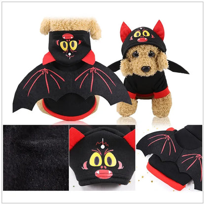 New Dog Clothes Autumn Winter Pet Products Pets Coats Soft Cotton Hoodies For Small Dogs Chihuahua Clothes Cartoon Pet Outfit