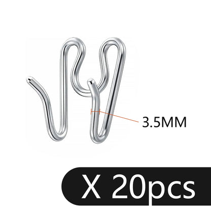 Dog Choke Collar Accessories Adjustable Training Collar For Dog 2.5/3.0/3.5/4.0MM Collar Links Fit for Prong Collar Pinch Collar