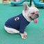 The New  Pet Clothes  Dog Costume Embroidery Crew Neck Parent-child Wear Spring and Autumn Pure Cotton Three Colors Seven Sizes