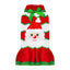 Christmas Dress for Dogs Winter Dog Clothes Dog Knitted Coat Puppy Warm Overalls Chihuahua French Bulldog Costume Dog Sweater