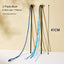 Simulation Feather Interactive Cat Toy Satin Ribbon Bell Cat Stick Toys Kitten Playing Teaser Wand Toy Cat Supplies Accessories