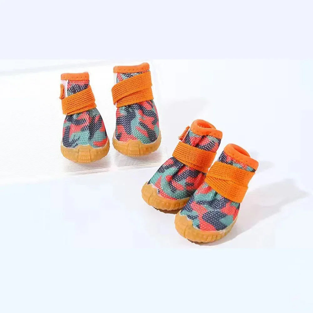 Small Dog Shoes Breathable Dog Shoes for Hot Pavement Pet Puppy Boots & Paw Protectors for Doggies for Hardwood Floors Anti Slip