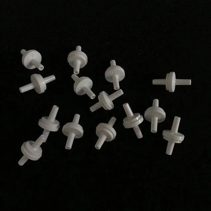 5pcs White Fish Aquarium Air Pump Check Valve 5 X One Way Non-Return Check Valve Aquarium Co2 System Air Pump
