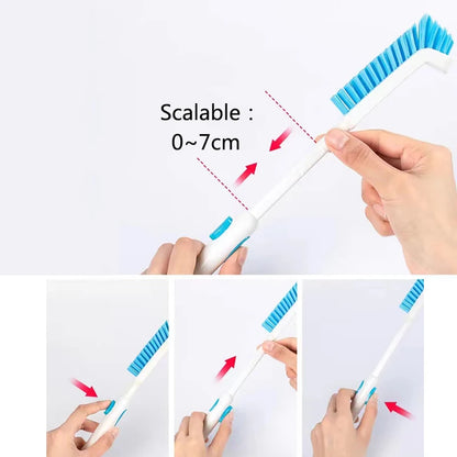 Scalable Aquarium Algae Cleaning Brush Nylon Brush Aquarium corner Cleaner Fish Tank Stain Cleaning Tools Accessories For Home