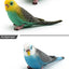 Simulated bird parrot children's ornament toy