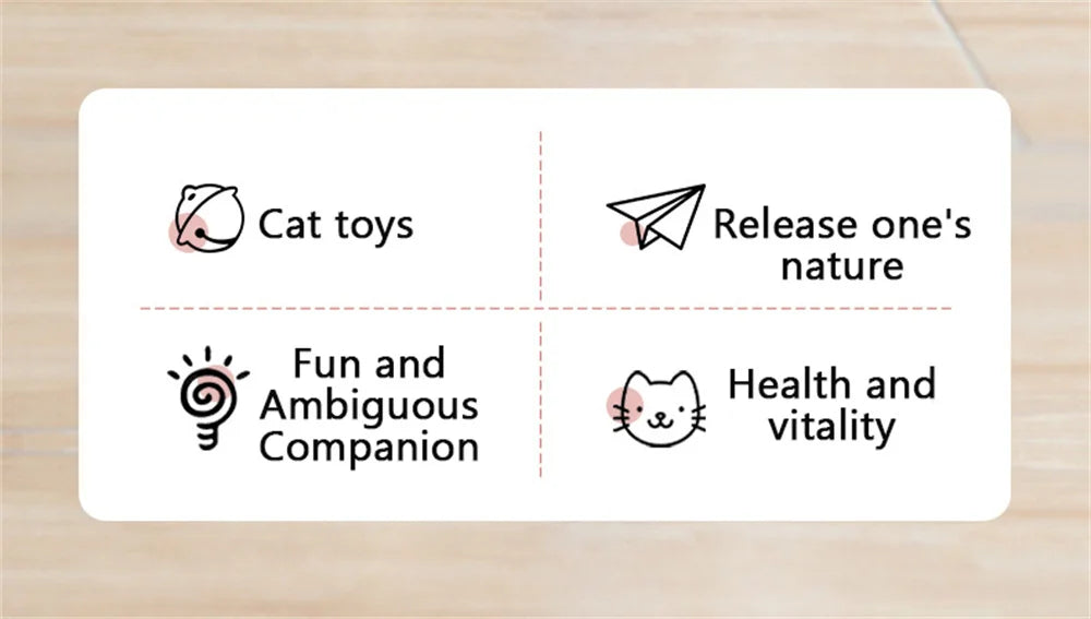 Pet Durable Colorful Feather Mimi Favorite Fur Mouse Tumbler Kitten Cat Toys Play Balls For Catch Cats Supplies 2PCS