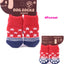 4pcs/Set Dog Shoes For Small Dogs Anti Slip Cat Socks For Cat Cute Dog Socks Pet Chihuahua Dog Clothes Christmas Dog Accessories