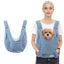 Pet Carrier Bag Extra Large Capacity Chest Backpack Dog and Cat Outdoor Bag Waterproof and Wind Resistant Portable Pet Bag