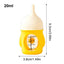Pet Nursing Bottle Nursing Kitten Feeder Anti-Choking Silicone Feeding Nipple Small Animals Feeder with Visual Scale for Guinea