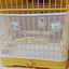 Mesh Bird Cage Cover Shell Skirt Net Easy Cleaning Seed Catcher Guard Bird Cage Accessories Nylon Parrot Bird Cage Net
