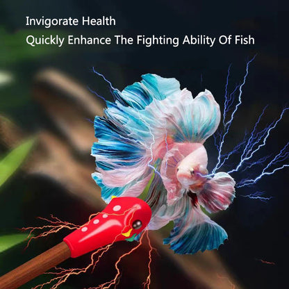 Aquarium Betta Training Wand Wooden Playing Stick Active Healthy Betta Fish Equipment Resin Fish Decoration Fish Stick ﻿New