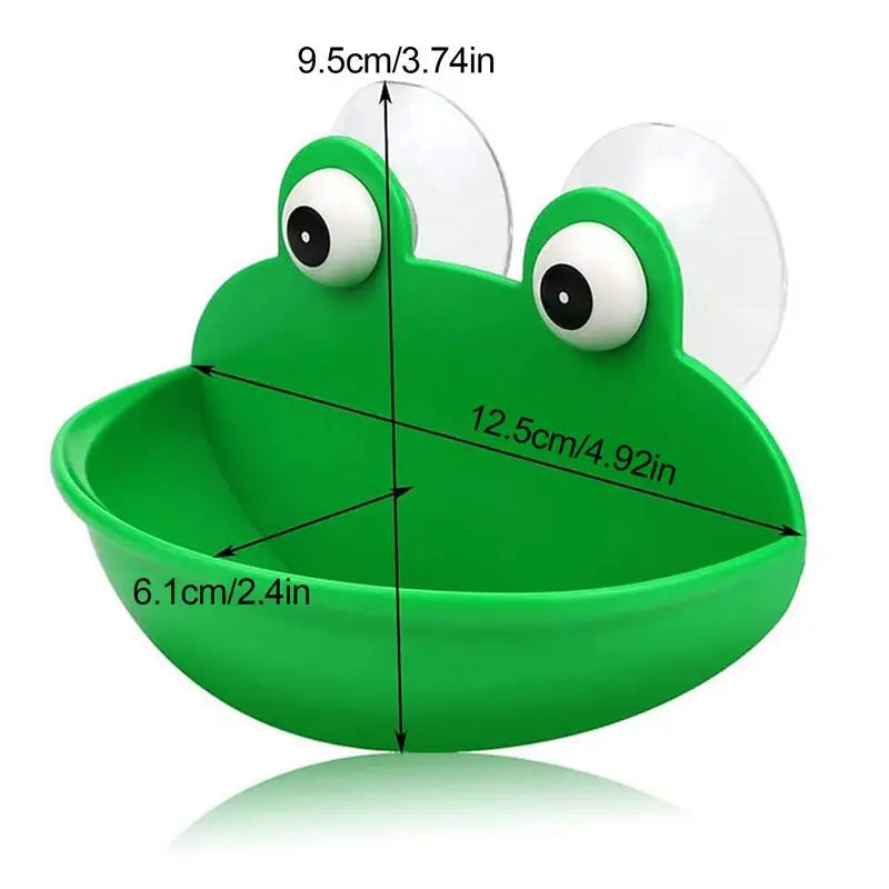 Frog Habitat Cute Frog Shaped Wall-Mounted Tank Decoration For Frog Cute Frog Terrarium Decor Fish Tank Tree Frog Habitat For