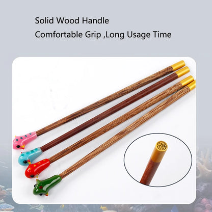 Aquarium Betta Training Wand Wooden Playing Stick Active Healthy Betta Fish Equipment Resin Fish Decoration Fish Stick ﻿New