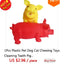 Toys For Dog Simulation Hamburger Shaped Pet Dog Toys Funny Sound Squeak Toy For Dogs Cats Training Playing Chewing fidget toys