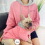 The New  Pet Clothes  Dog Clothes Parent-child Wear Spring and Autumn Korean Version Pure Cotton Hoodie Four Colors Seven Sizes