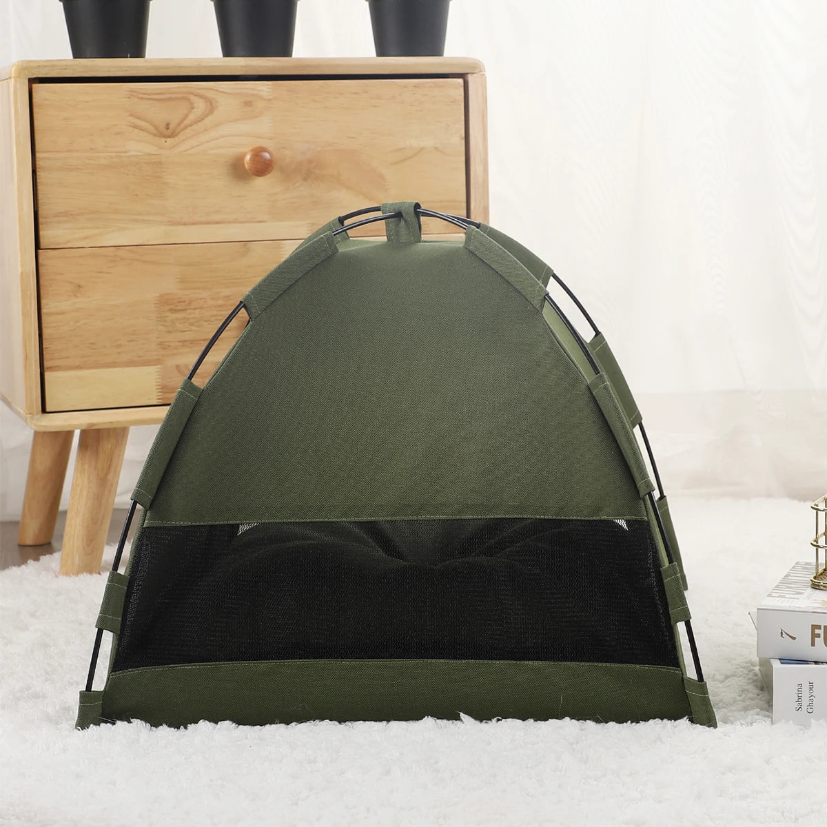 Cat Tent Beds Furnitures Warm Pet Accessories House for Cats Products & Furniture Winter Bed Supplies Cushions Pet Sofa