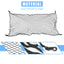 UXCELL Dog Seat Fences Protection Net Safety Storage Bag Pet Mesh Travel Isolation Back Seat Barrier Puppy Car Accessories