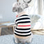 Autumn Winter Dog Clothes Chihuahua Bichon Pet Dog Sweater Soft Striped Cardigan Coat Puppy Warm Knitted Jacket Dog Girl Costume