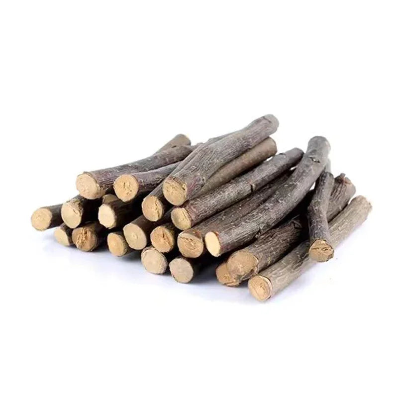 Professional Bird Parrot Teeth Grinding Apple Tree Stick Minerals Molar Stone Toys for Chinchilla Hamster Small Pet Toys Supply