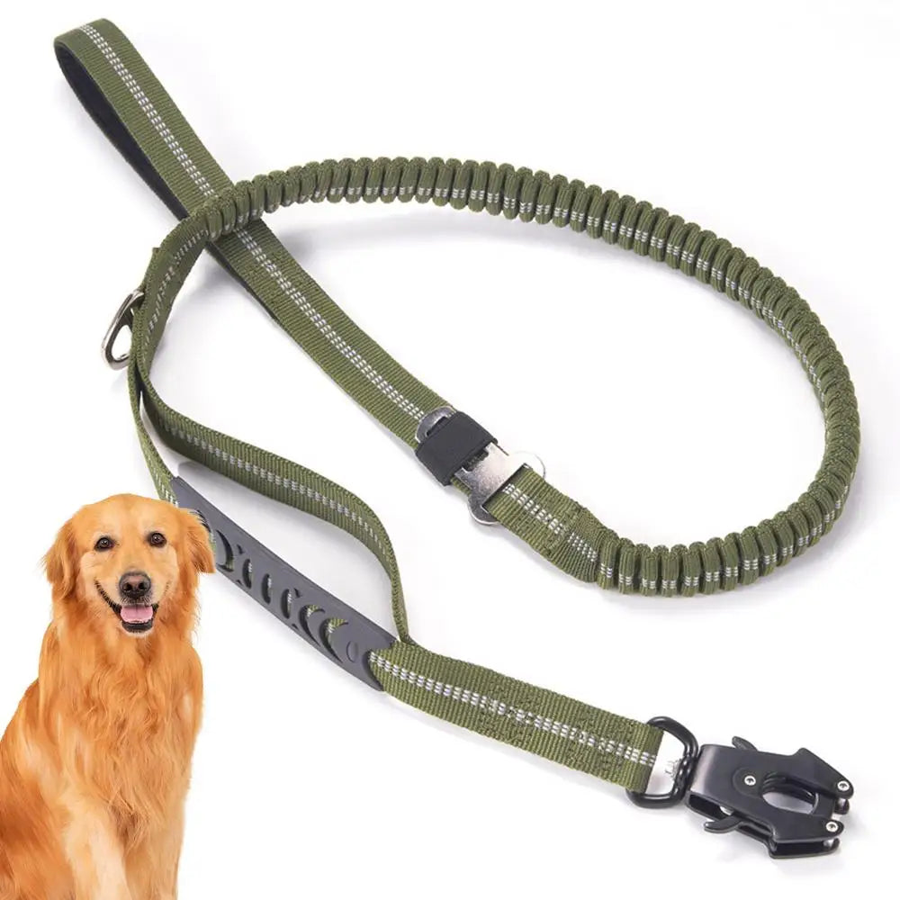 Dog Leashes For Medium Dogs 4.5 Feet Long Dog Leashes For Puppy Shock-Absorbing House For Puppy Training Reflective Bungee Dog