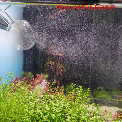 Metal ﻿Aquarium CO2 External atomizer, with bubble counter atomizer, super diffuser outside the fish tank, for aquatic plants